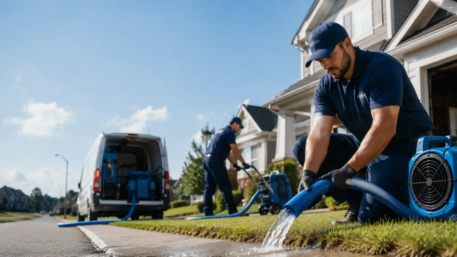Flood Damage Restoration in Hanston, KS